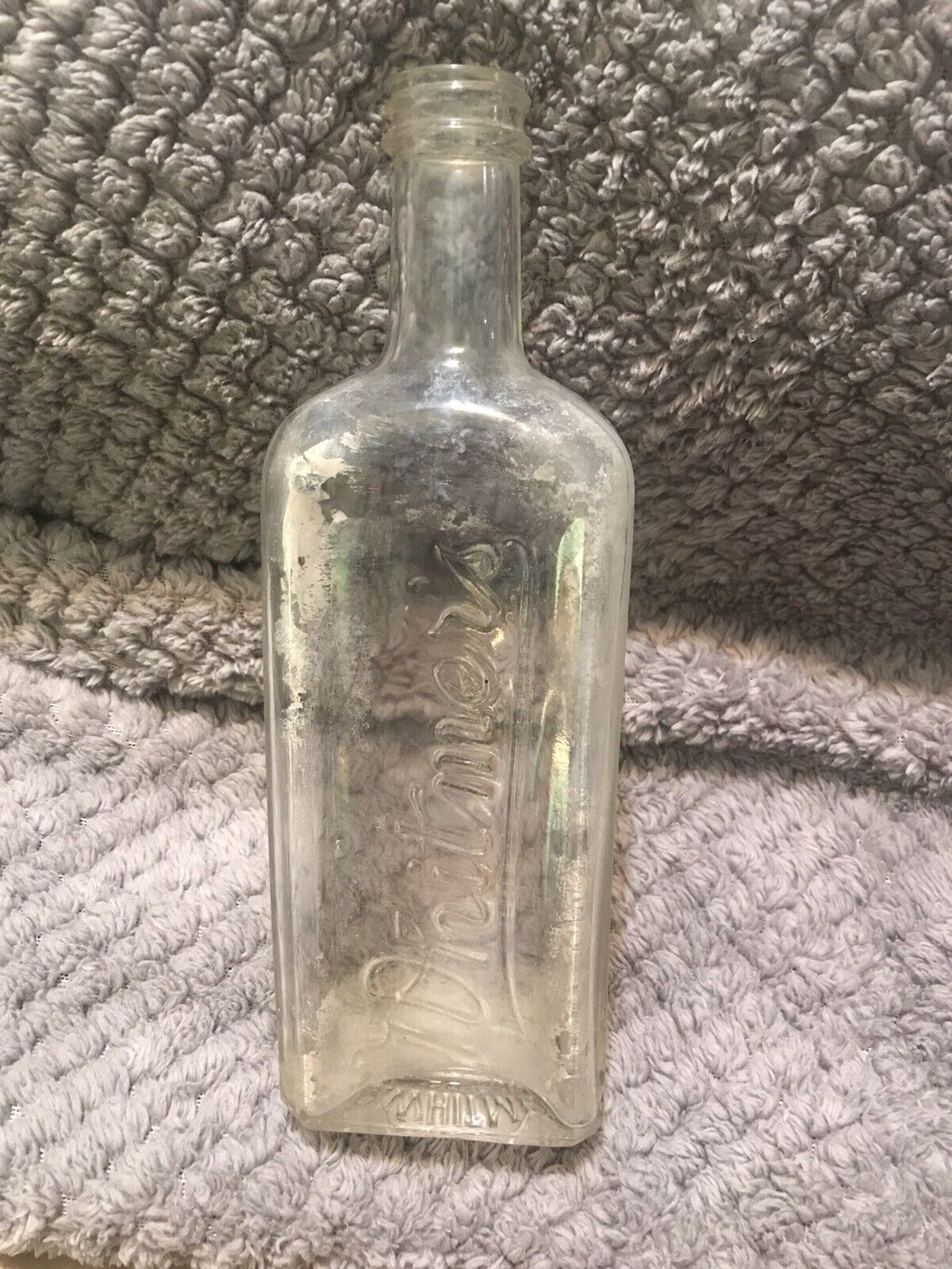 Vintage Whitmer’s  Bottle