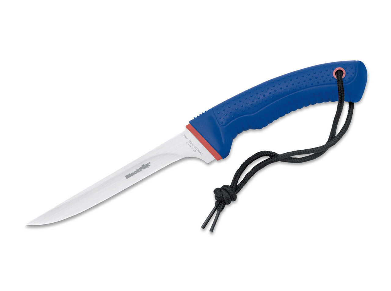 Fox F-CL 16P Clampack Fixed Blade Knife Blue Polypropylene Handle 02FX031C