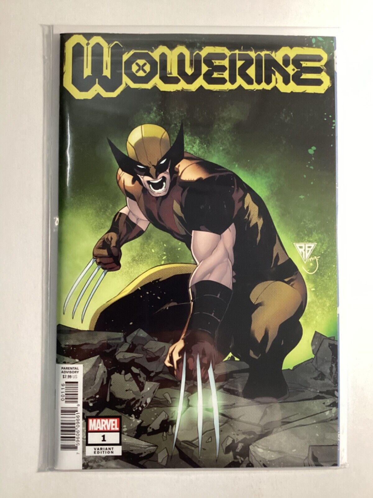 WOLVERINE 2020 6th Series #1I 1:25 VF- 7.5 Cover: R.B.Silva🥇1st App Of LOUISE🥇