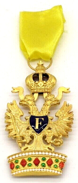 ORDER OF THE IRON CROWN AUSTRIAN EMPIRE HIGH QUALITY MODERN REPLICA