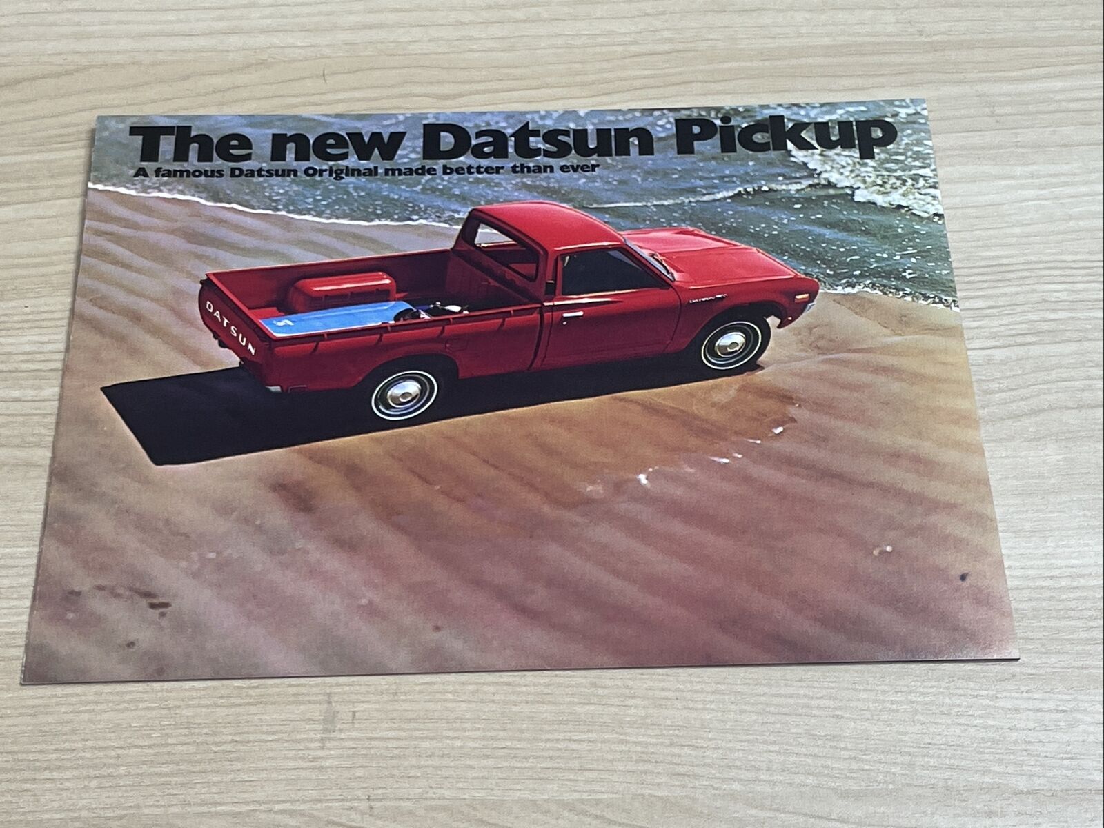 1973 Nissan Datsun Pickup Truck Sales Brochure