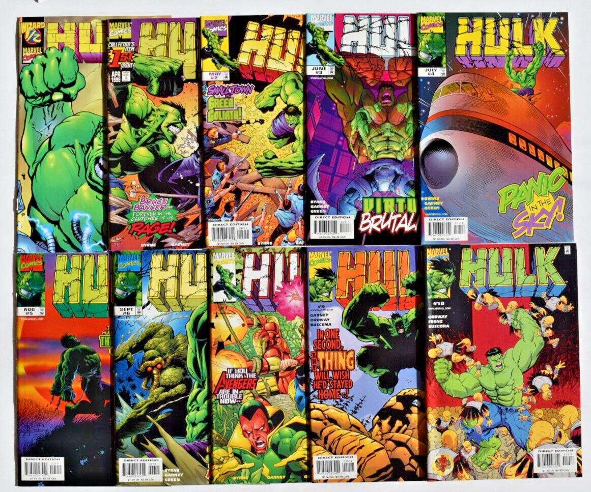 INCREDIBLE HULK (1999) 111 ISSUE COMIC RUN #1/2-111 & ANNUAL 1999, 2000,2001