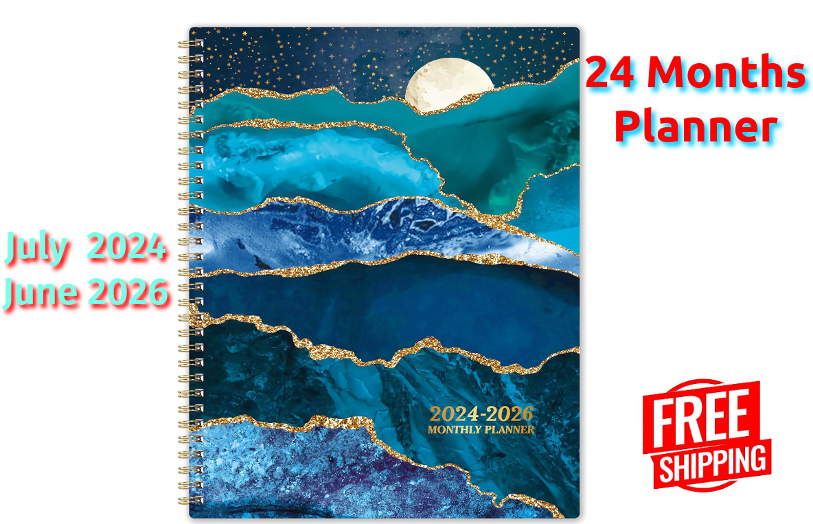 2024-2026 Monthly Planner/Calendar 9\