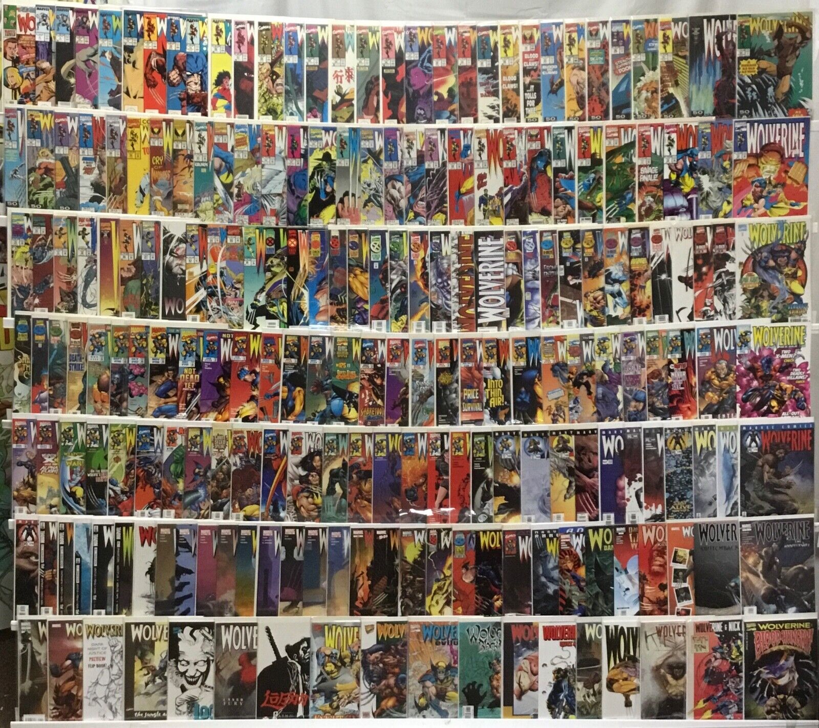 Marvel Comics Wolverine Run Lot 1-189 Plus 300,900,1000 And More VF - Read Bio