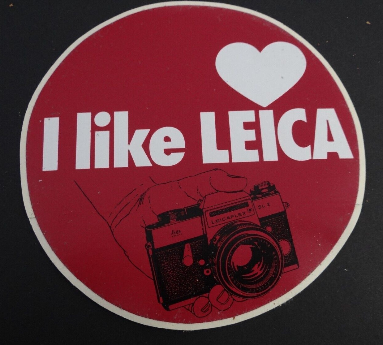Promotional Stickers I Like Leica Leicaflex Sl 2 Photo Analog Leitz Wetzlar