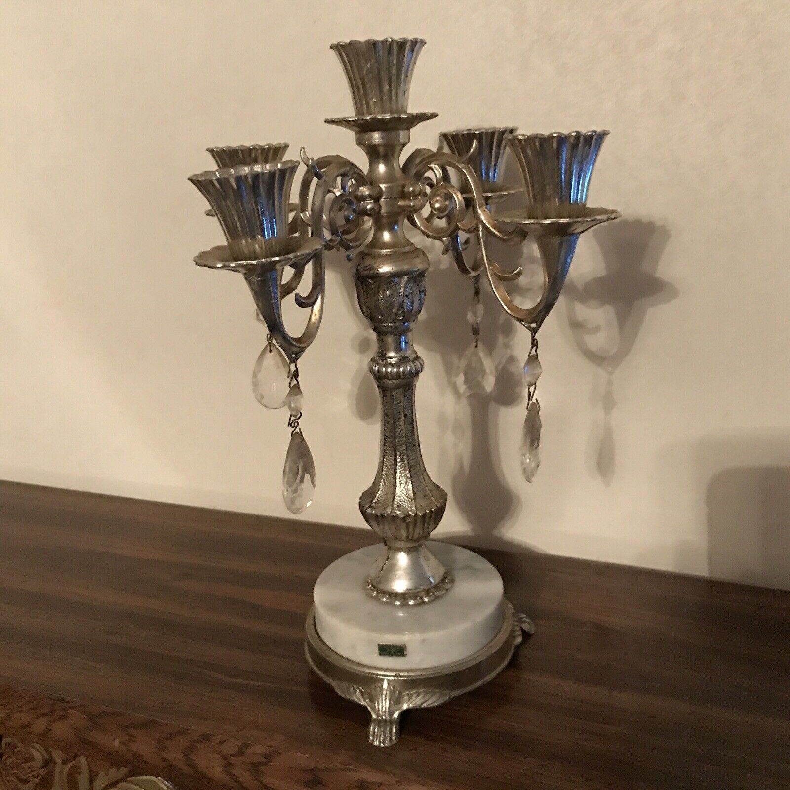 older candelabra Made In Italy