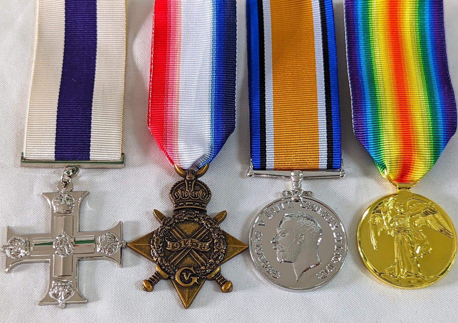 WW1 Australia British Canada New Zealand India medals replica army navy rfc MC