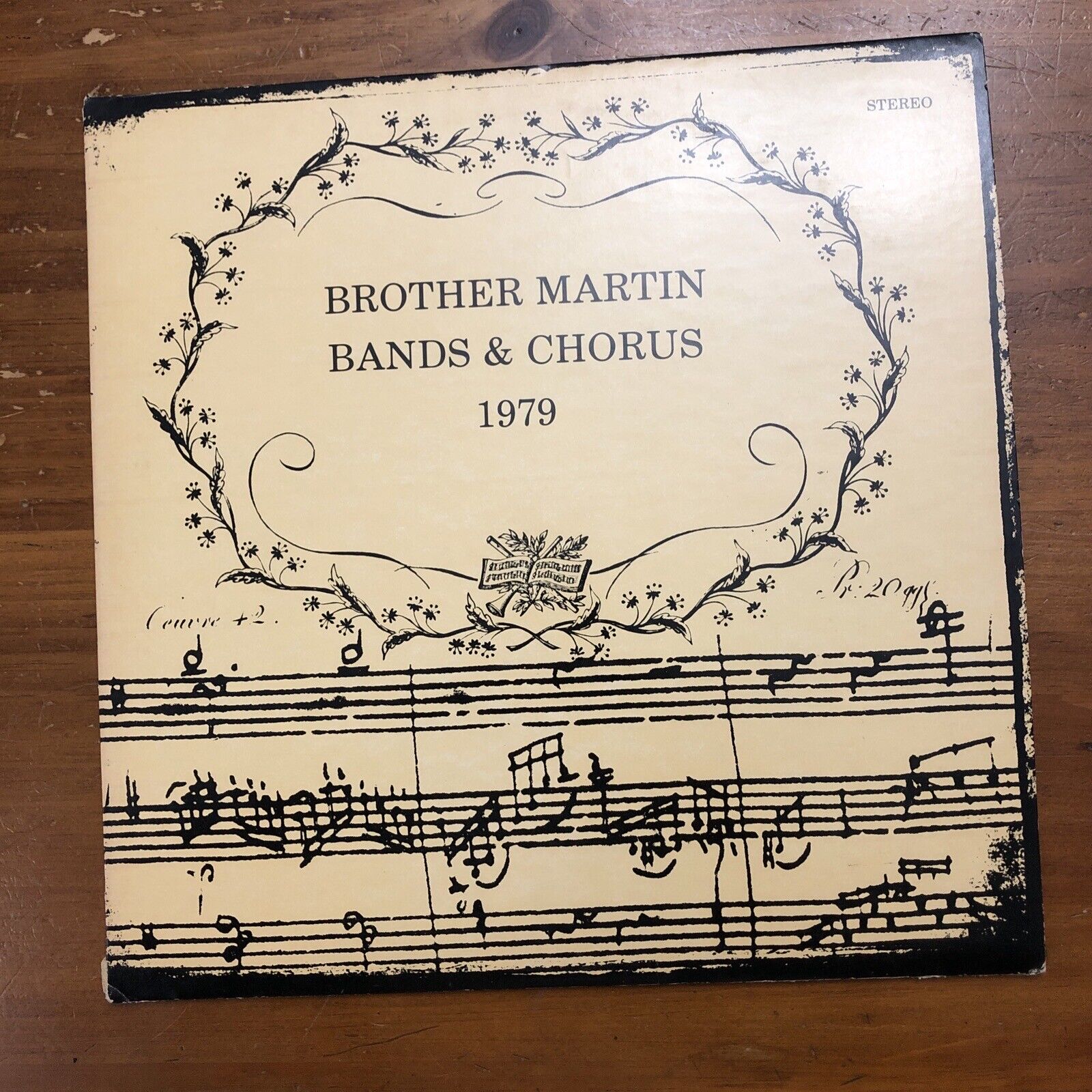 Brother Martin Crusaders 1979 Bands And Chorus 33 Album New Orleans Arthur Hardy