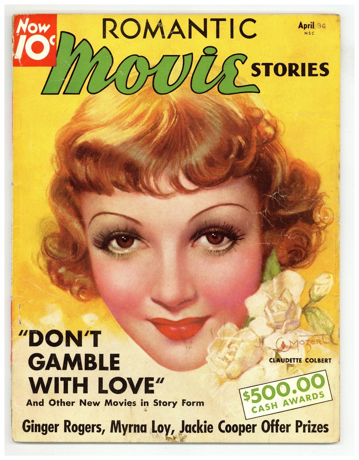 Romantic Movie Stories Magazine #24 VG 1936