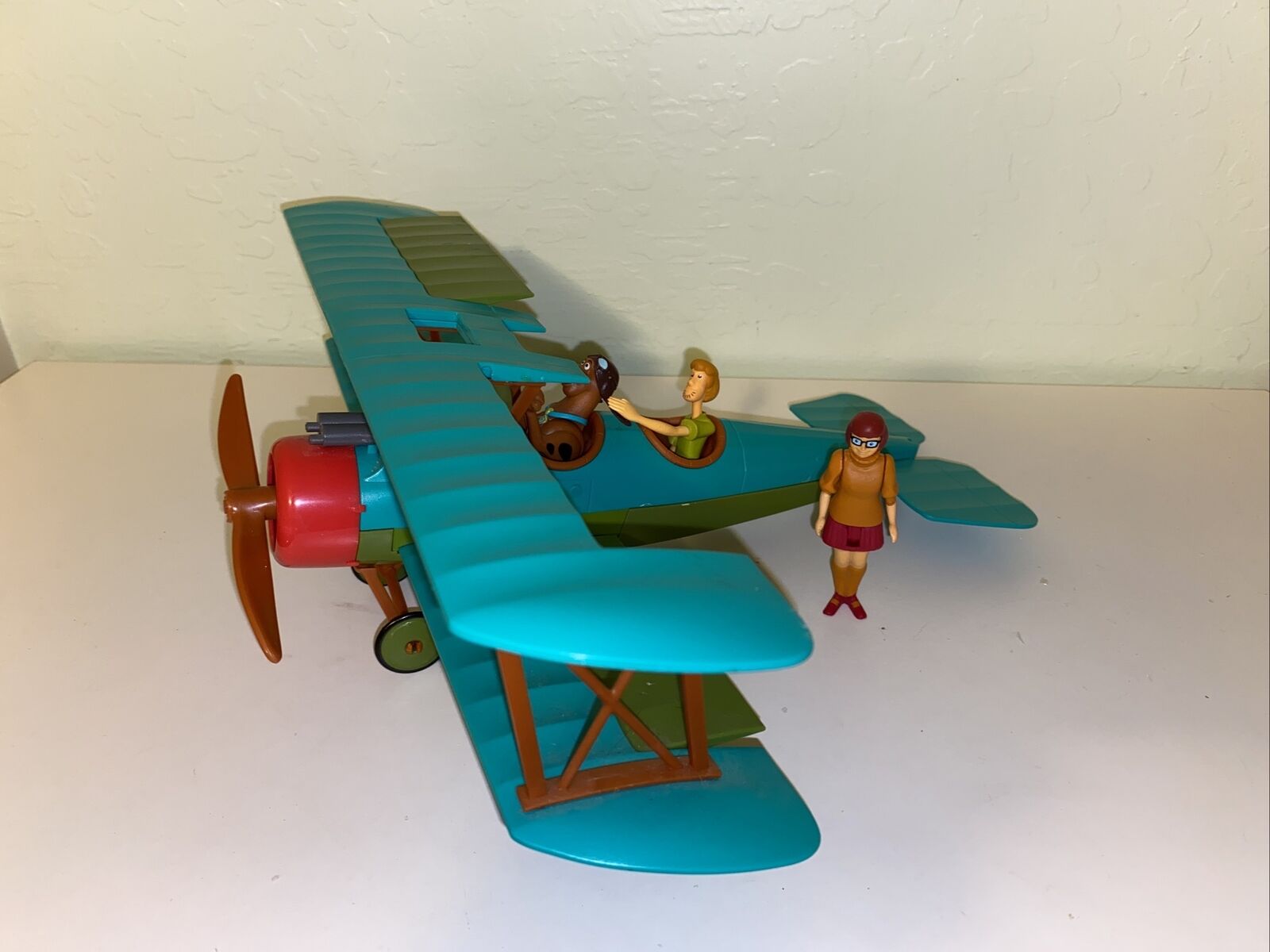 Revell Snaptite SCOOBY DOO & SHAGGY Bi Plane Model Kit ~ Read