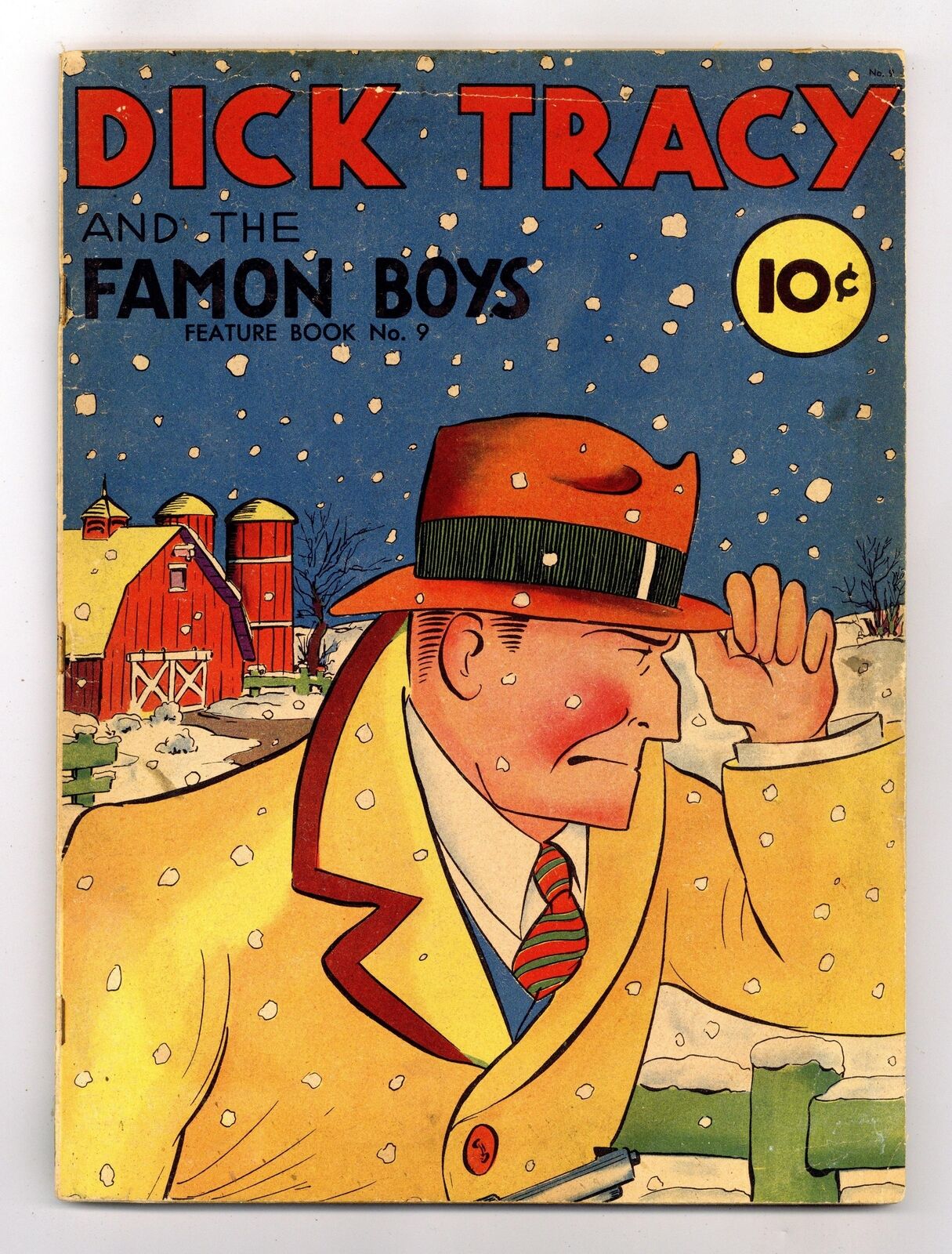 Dick Tracy Feature Book #9 GD- 1.8 1938