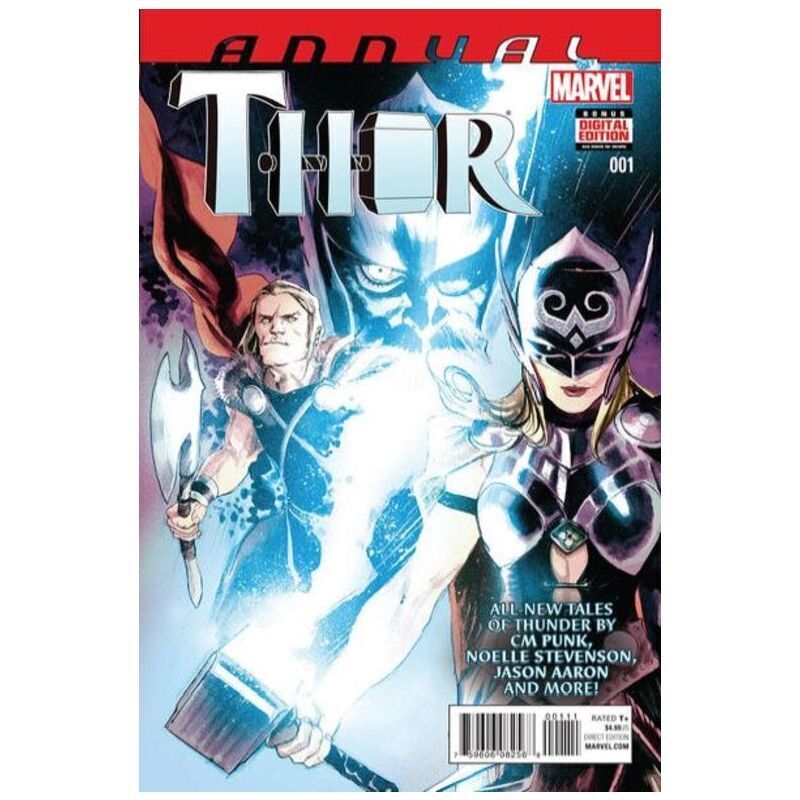 Thor (2014 series) Annual #1 in Near Mint condition. Marvel comics [g 