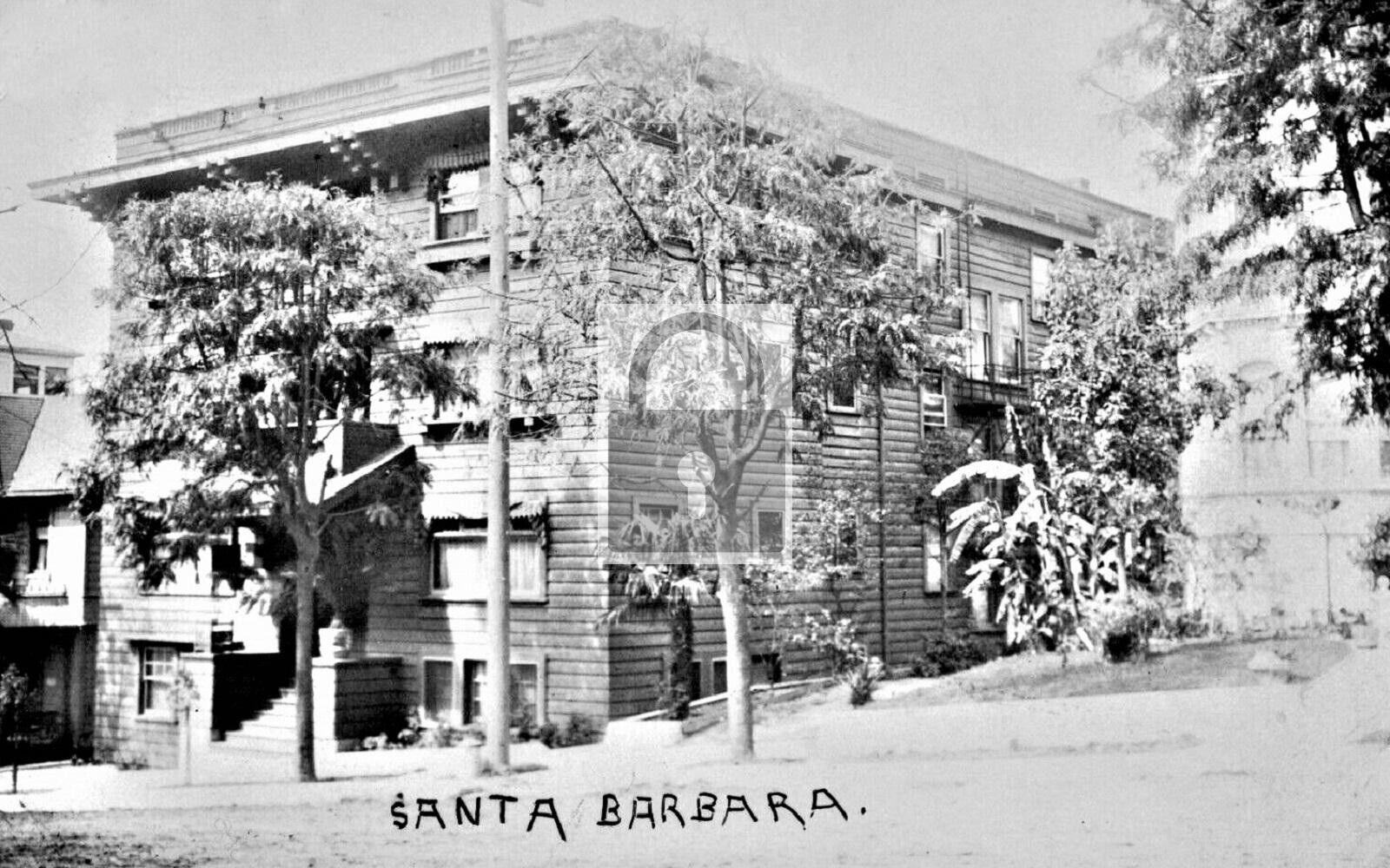 Santa Barbara Hotel Los Angeles California CA - 8x10 Reprint