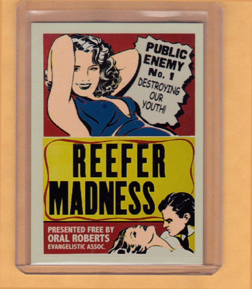Reefer Madness movie ticket - Oral Roberts Crusade at Oak Park / NM+ cond.