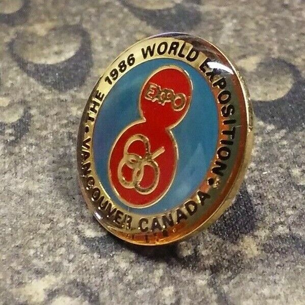 1986 World EXPO 86 Fair Exposition pin in Vancouver Canada British Columbia