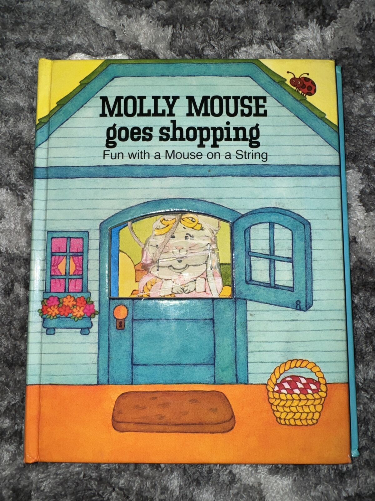 Molly Mouse Goes Shopping 1979 Antique Book RARE