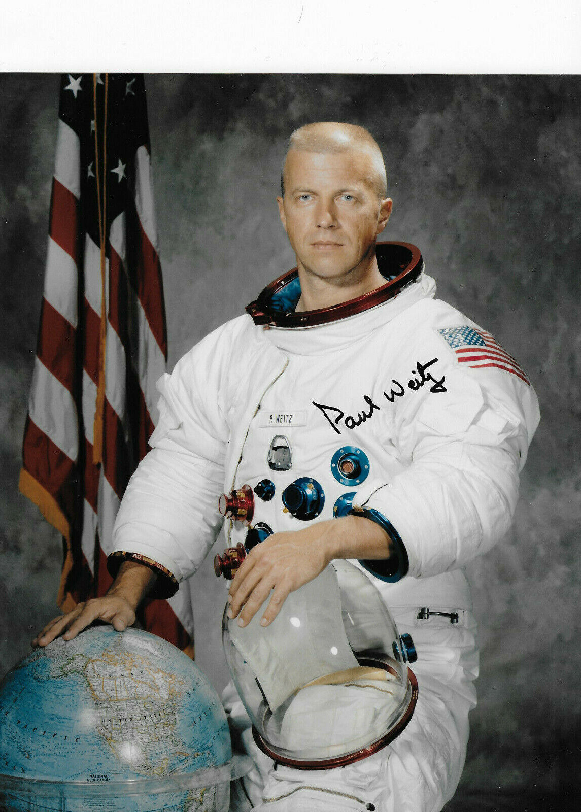 NASA Astronaut Paul Weitz Autograph