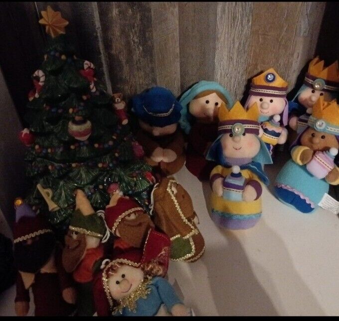 11- Hobby Lobby Random Plush Nativity Figures Kids 