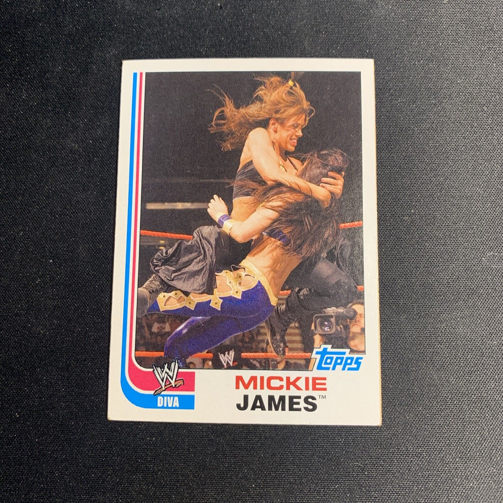 Mickie James 2007 Topps WWE Heritage III #67 Wrestling Card