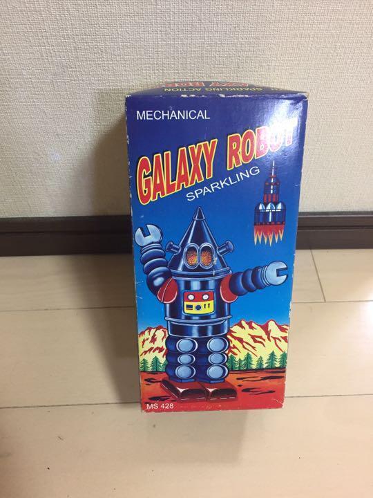 Galaxy Robot Robot Space Tin Used From Japan