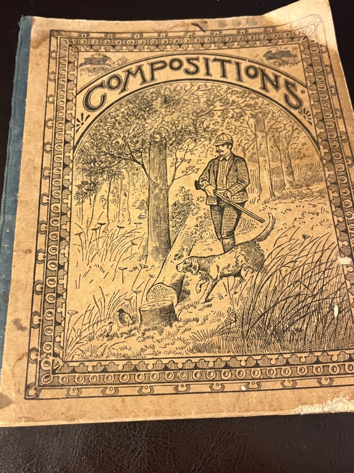 🔥Antique 1917 Medical Compositions Notebook. Contains Some Notes. Used.