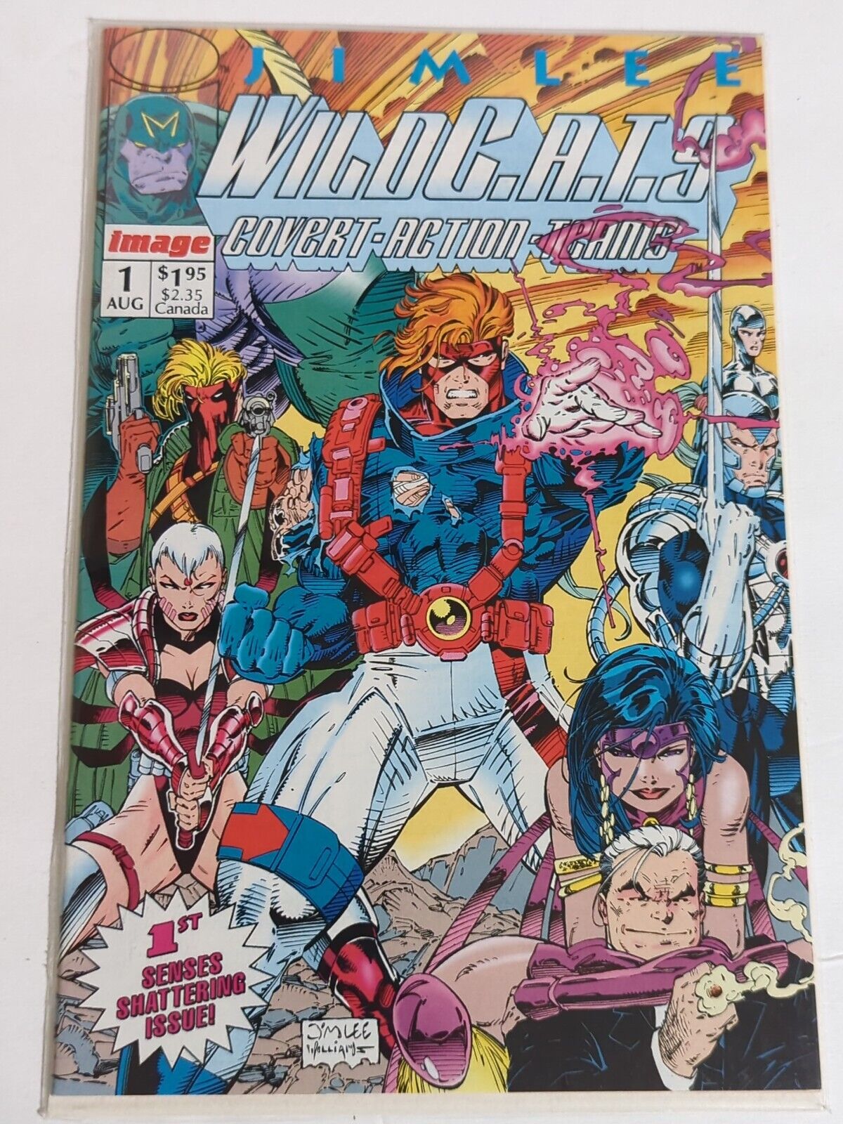 WildC.A.T.S.: Covert Action Teams #1 - 1992 - Image - NM- - comic book