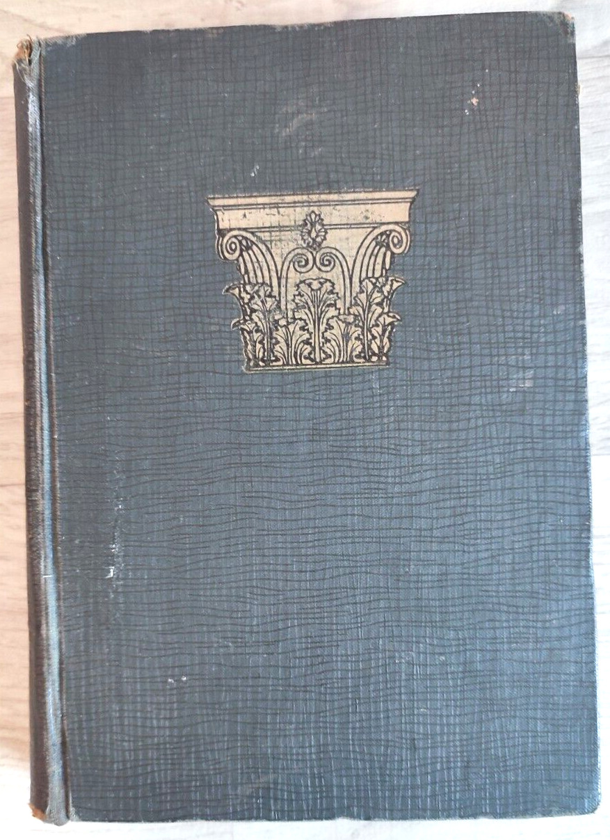 1935 History of Architecture vol. 2 Antique Greece Rome Byzantium Russian book