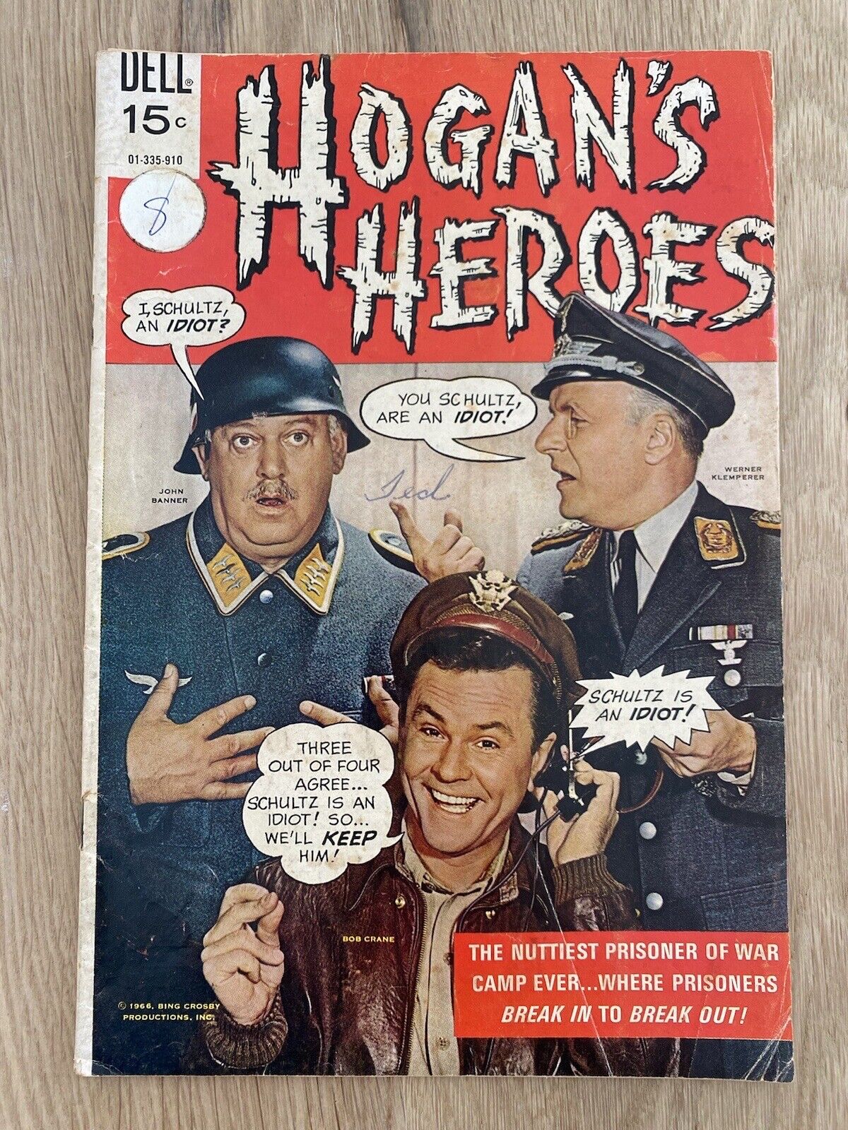 Hogan\'s Heroes #9 (Dell Comics; 1969) #1 Reprint Bob Crane Vintage TV Show Good