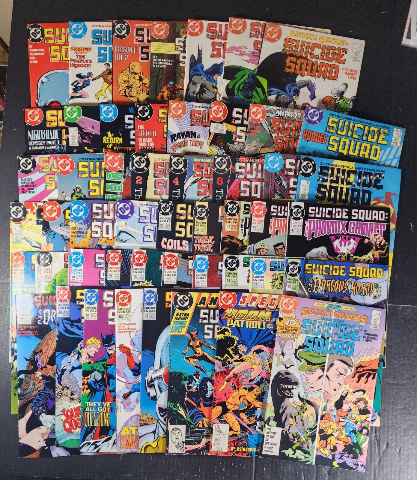 Suicide Squad (1987 1st Series) Lot of 50 Issues all VF or Better See Descrip