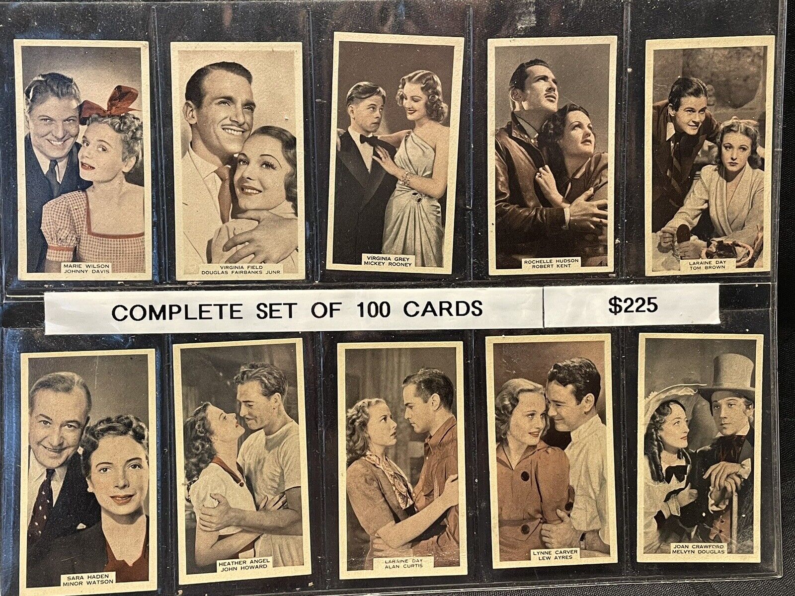 WIX (A & M) - FILM FAVOURITES, 3RD - FULL SET OF 100 CARDS (Excellent Condition)