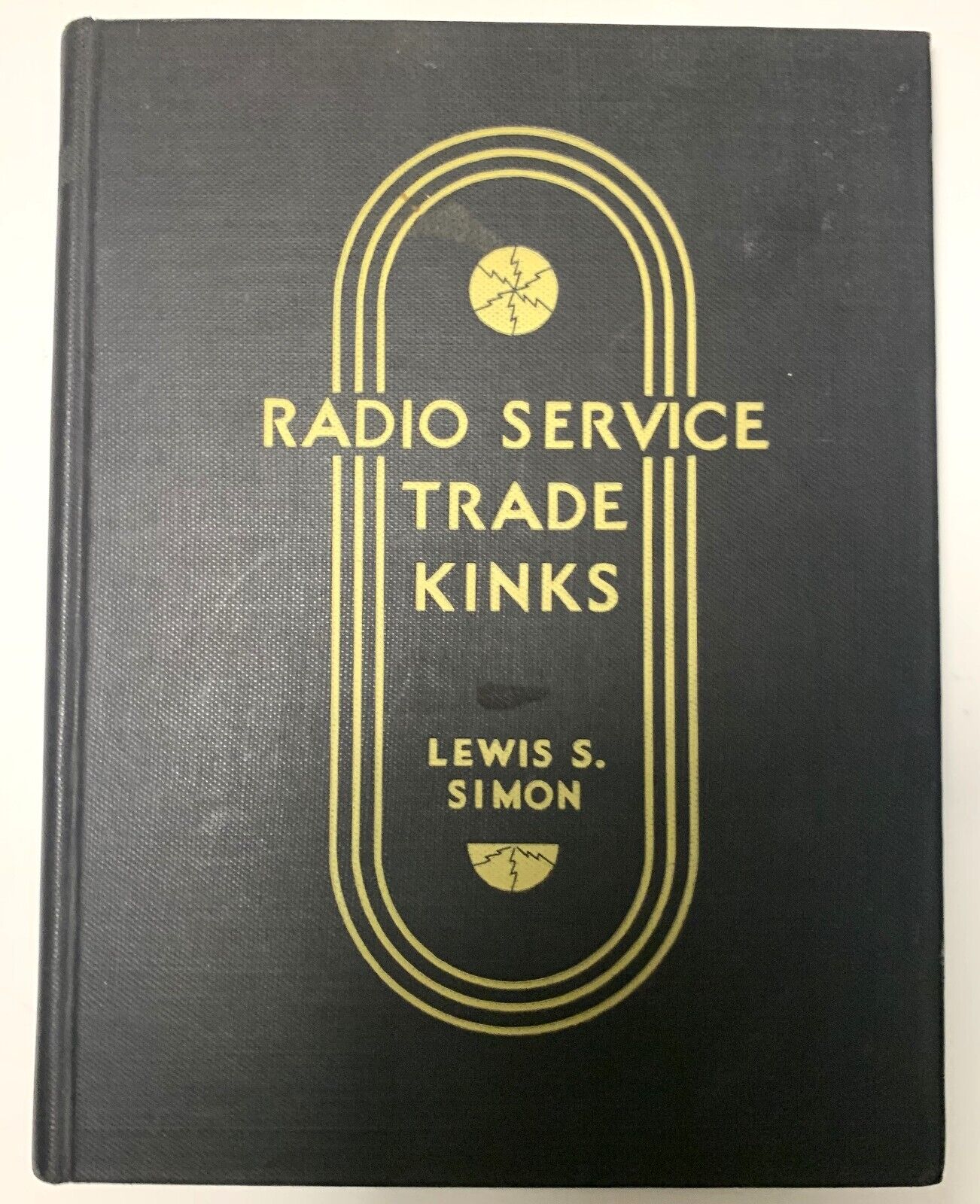 1939 RADIO SERVICE TRADE KINKS by LEWIS SIMON -Vintage Antique Radio Repair book