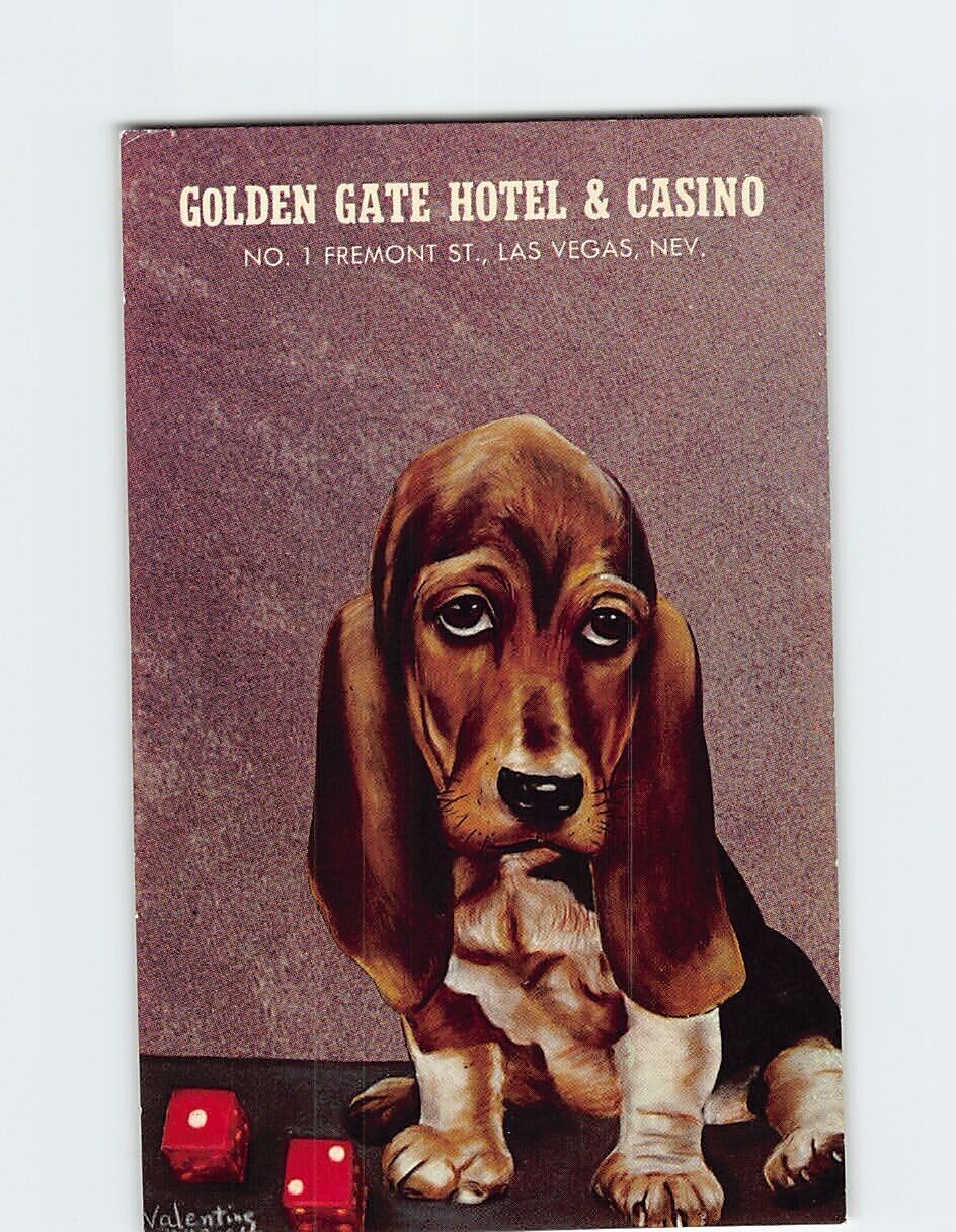 Postcard Golden Gate Hotel & Casino Las Vegas Nevada USA
