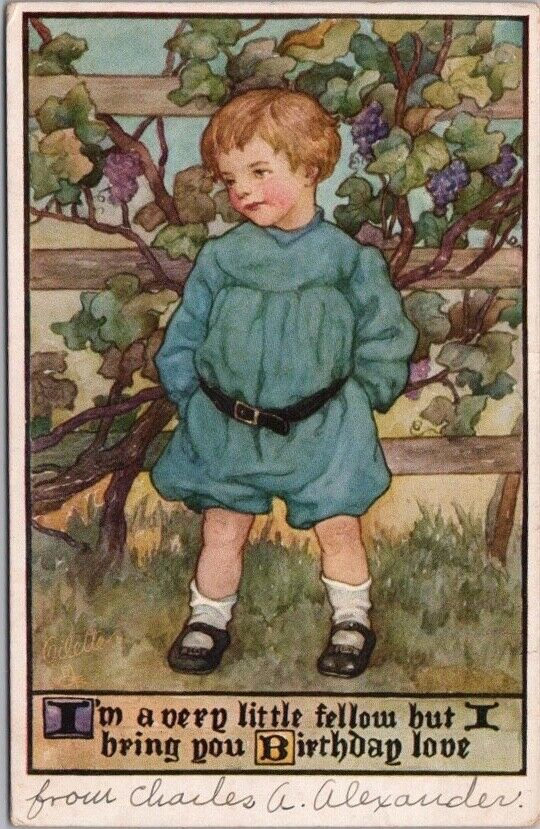 1912 Tuck\'s BIRTHDAY Postcard \