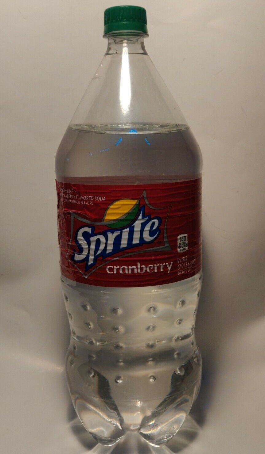 CRANBERRY SPRITE 2 Liter ORIGINAL Discontinued Exp 3/18 2L RARE Soda UNOPENDED