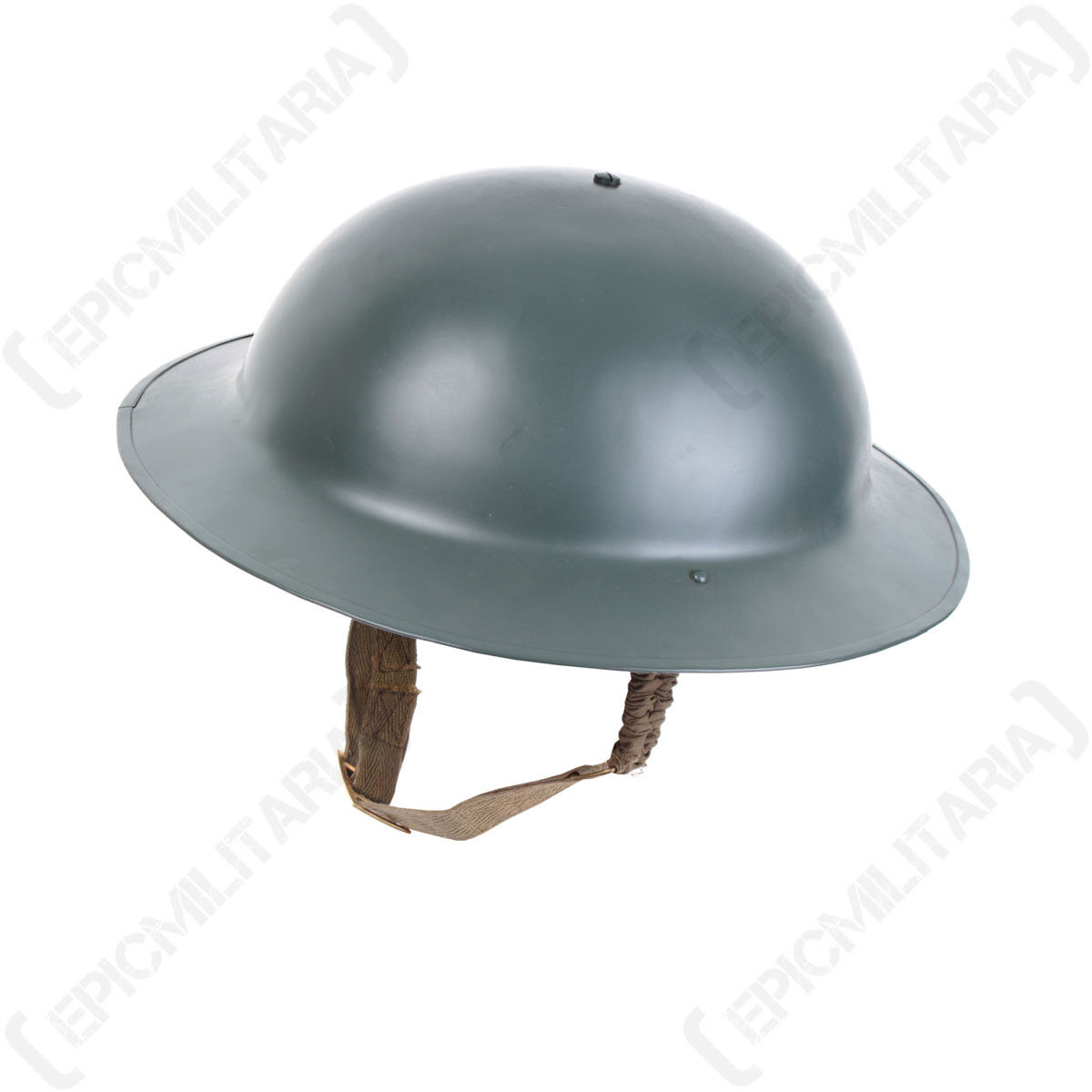 British Brodie Helmet - WW1 WW2 Doughboy Army Military Soldier Uniform Repro New