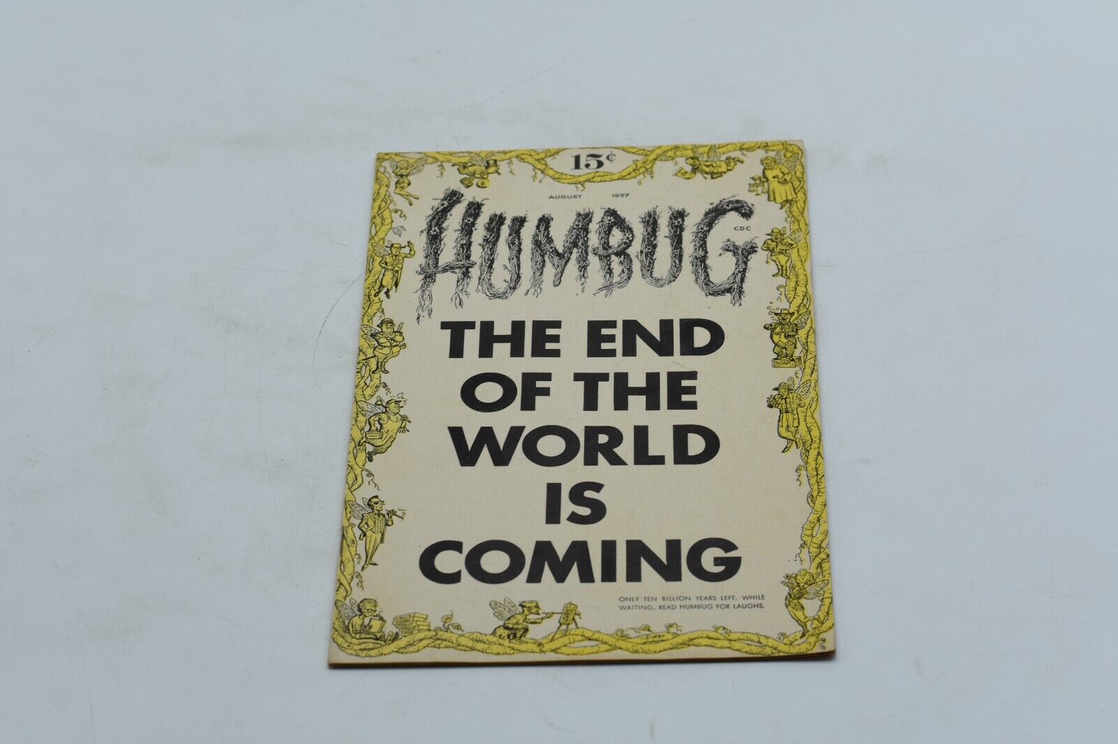 Humbug   # 1     VFNM     August 1957   WHITE VERY NICE SEE PICS BEST ON EBAY
