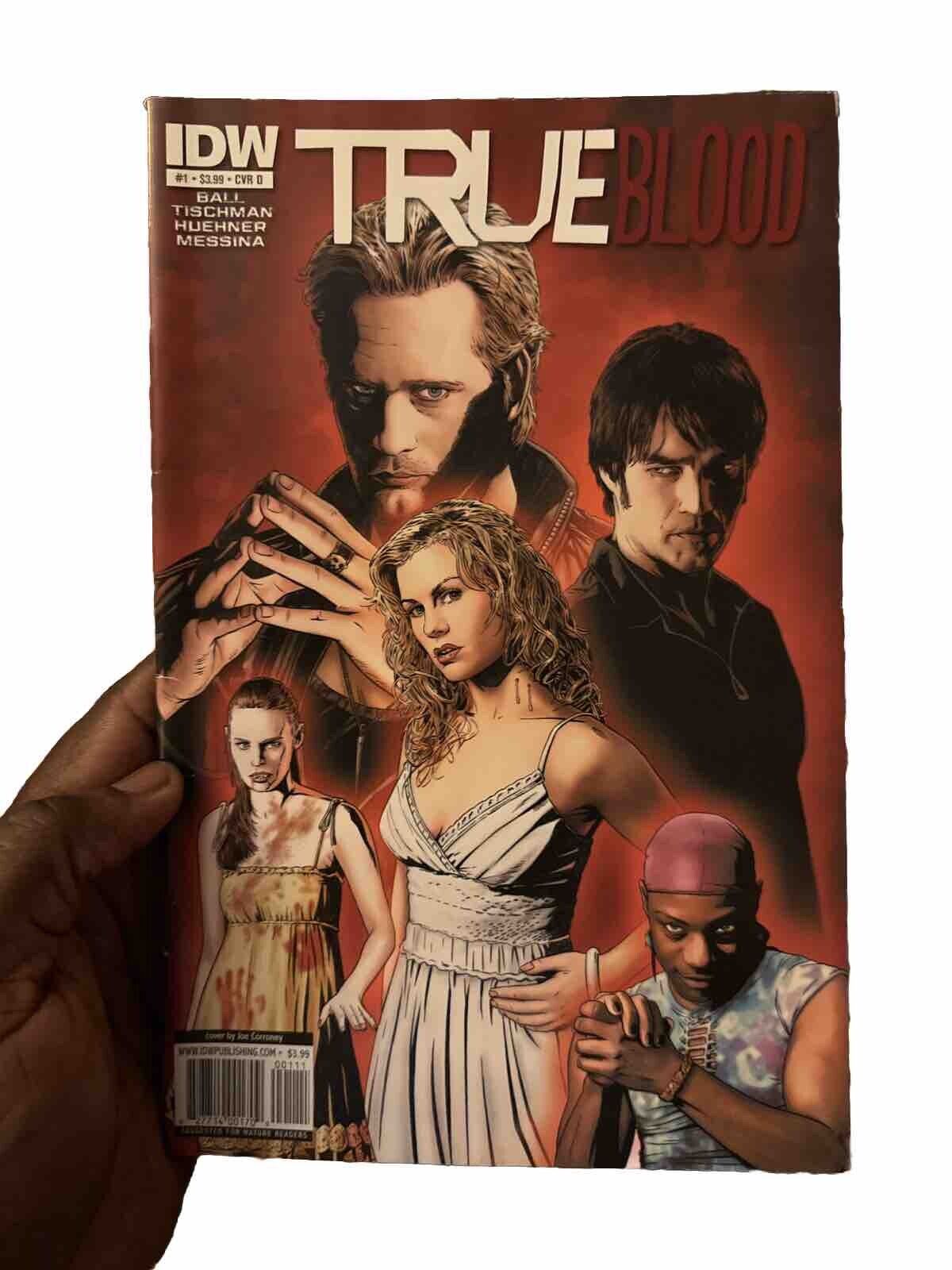 True Blood #1 IDW Comics 2010 Sookie Stackhouse Vampire Tv Story HBO