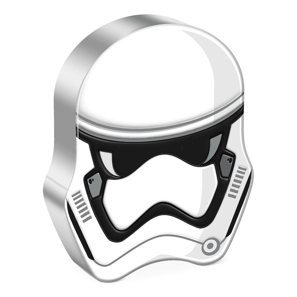 The Faces of the First Order – Stormtrooper 1oz Silver Coin - NZ Mint