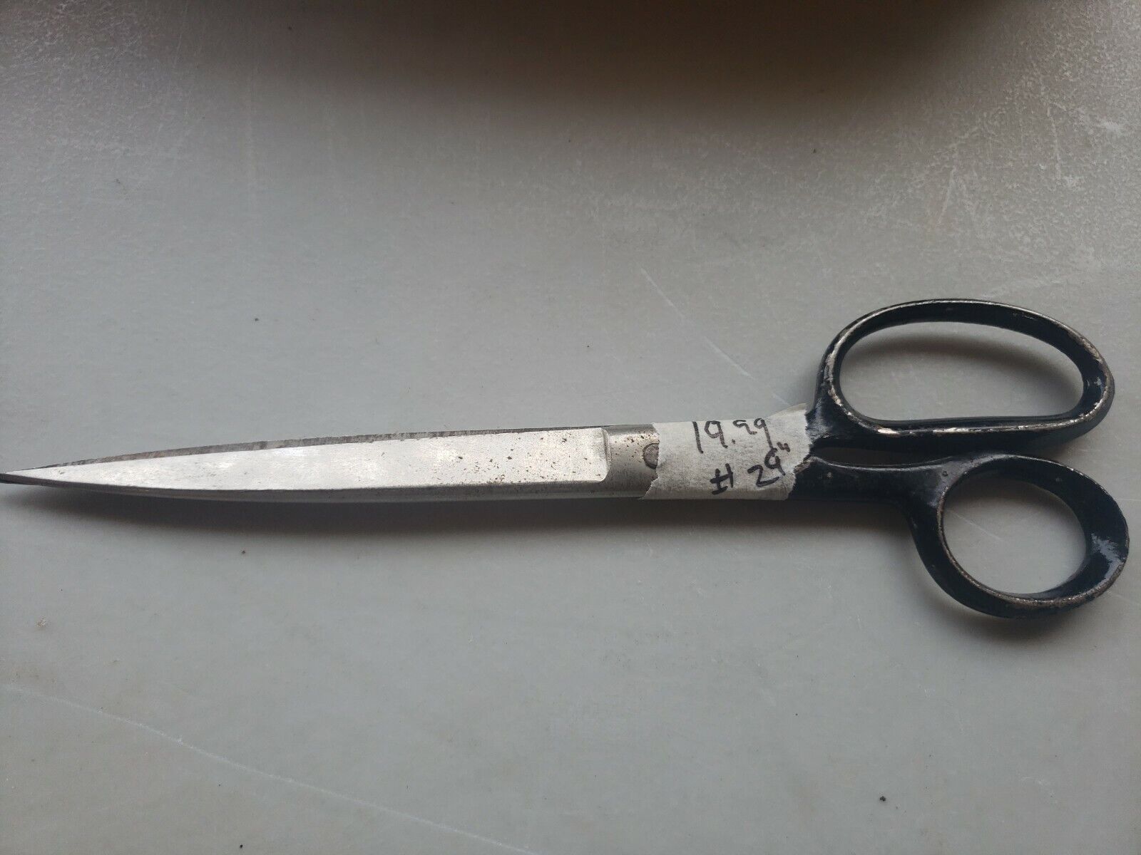VINTAGE KINGSHEAD ITALY BETAKUT 9” SCISSORS SEWING CRAFT TAILOR FABRIC SHEARS