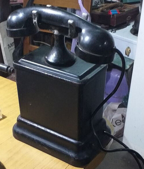Vintage Antique Railroad Ericsson AC-550 Railway Telephone