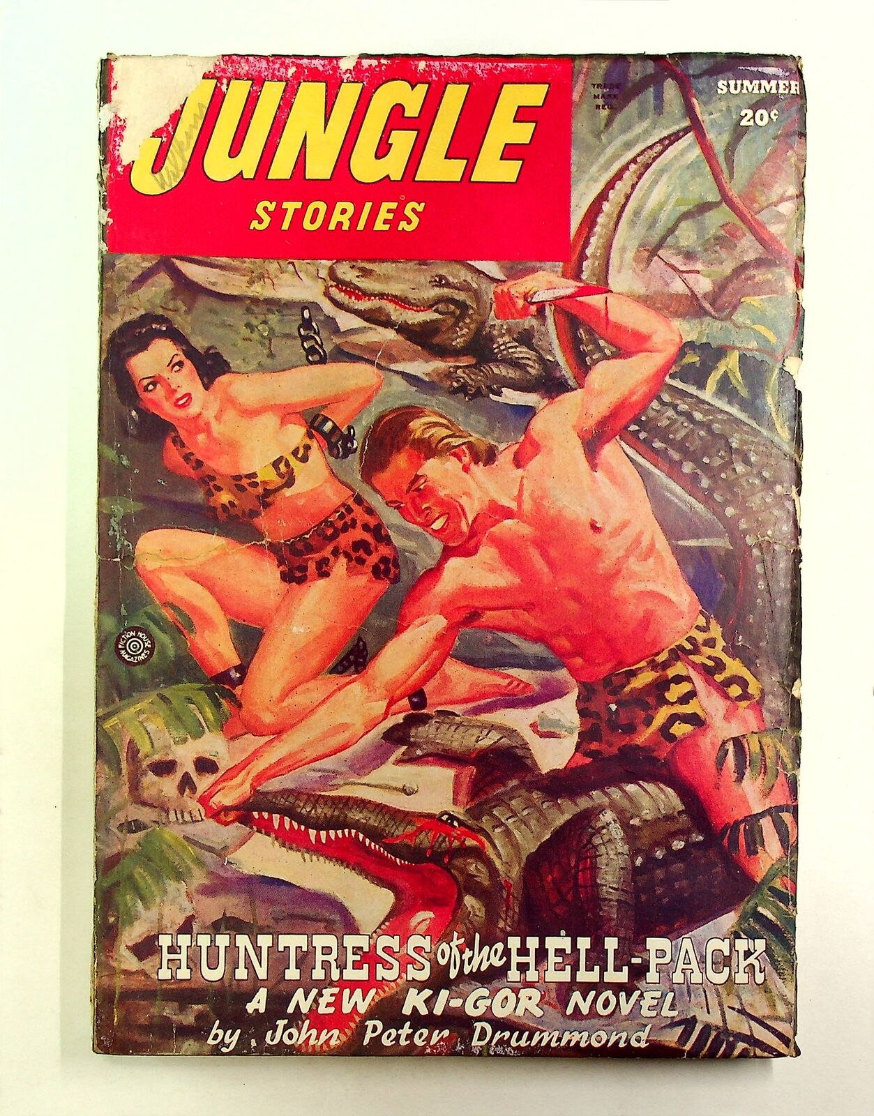 Jungle Stories Pulp 2nd Series Jun 1945 Vol. 3 #3 GD