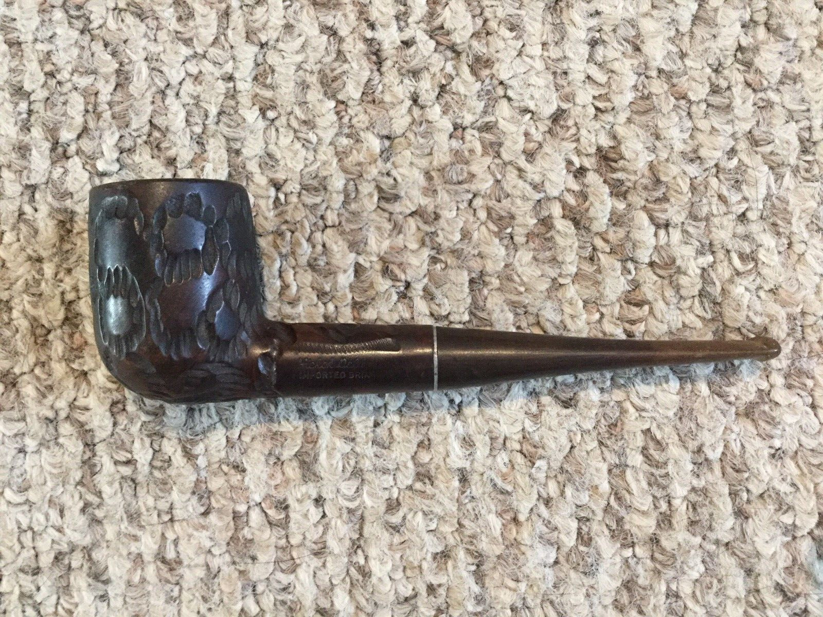 Vintage Hickok Deluxe Imported Briarwood Pipe