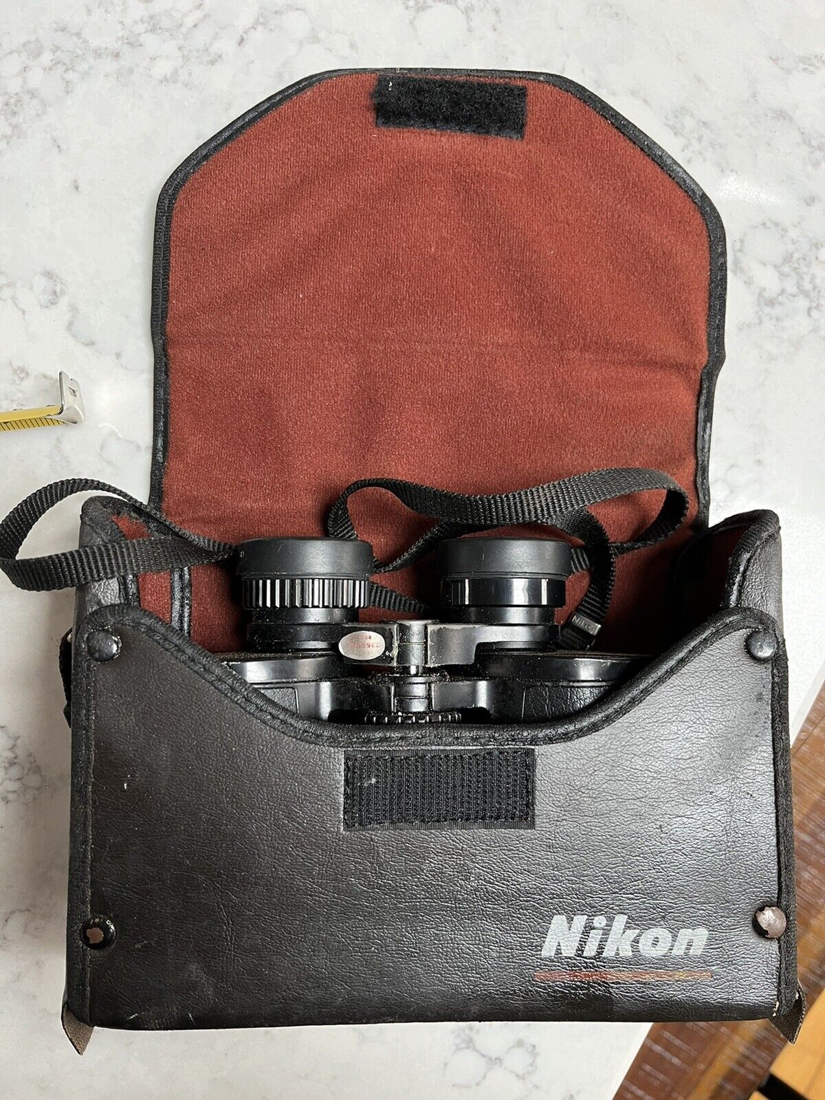 Vintage Nikon No. 156044 7x35 9.3° Wide Field Binoculars Made in Japan Original