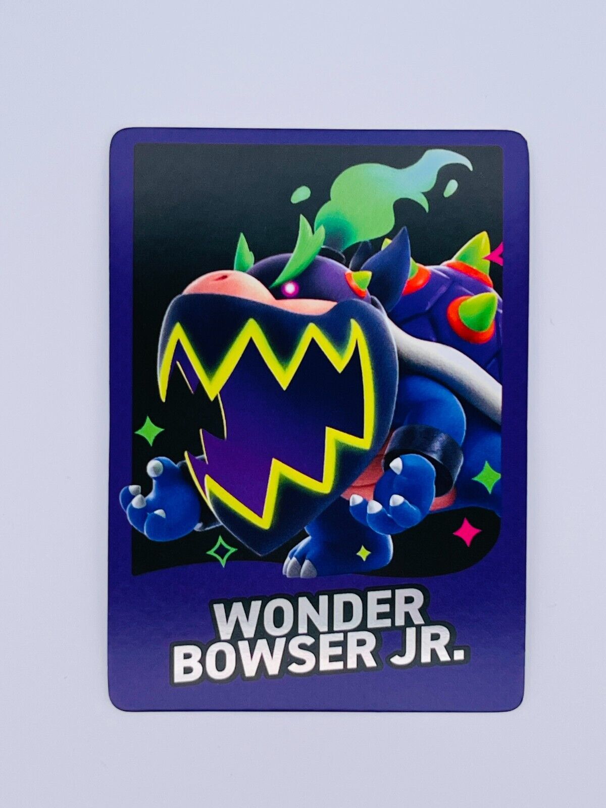 Super Mario Bros. Wonder Trading Cards - BOWSER JR. (Holofoil) Exclusive