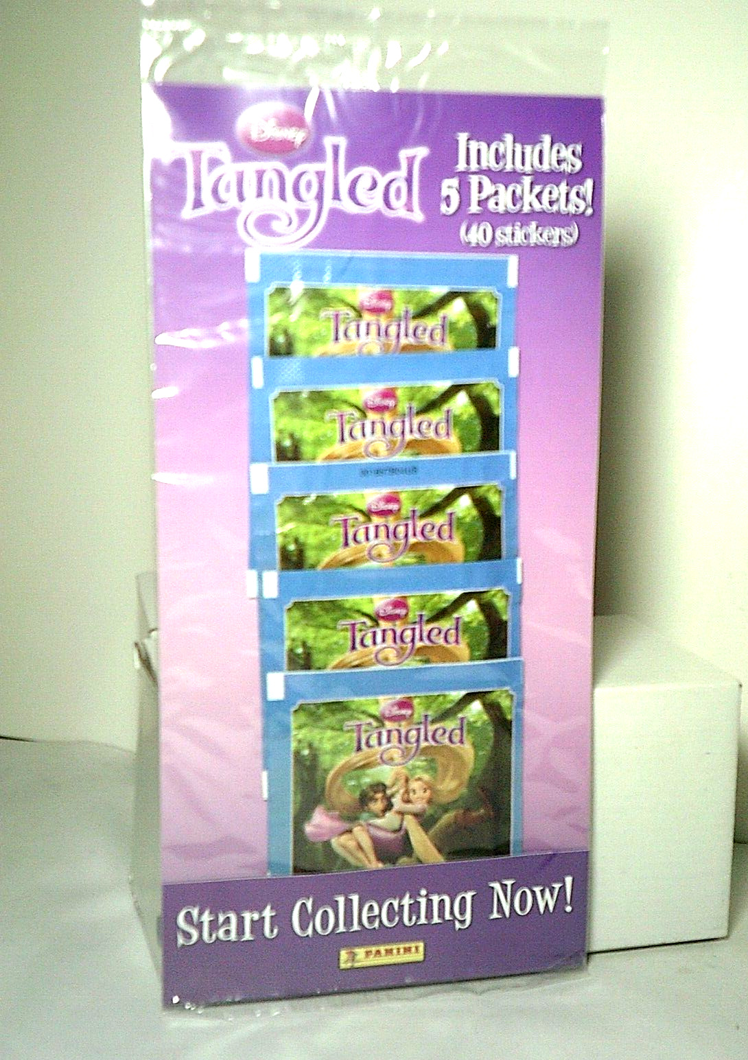 Disney Tangled Panini 2010 Sticker Collection NEW 40 Stickers 5 Packs