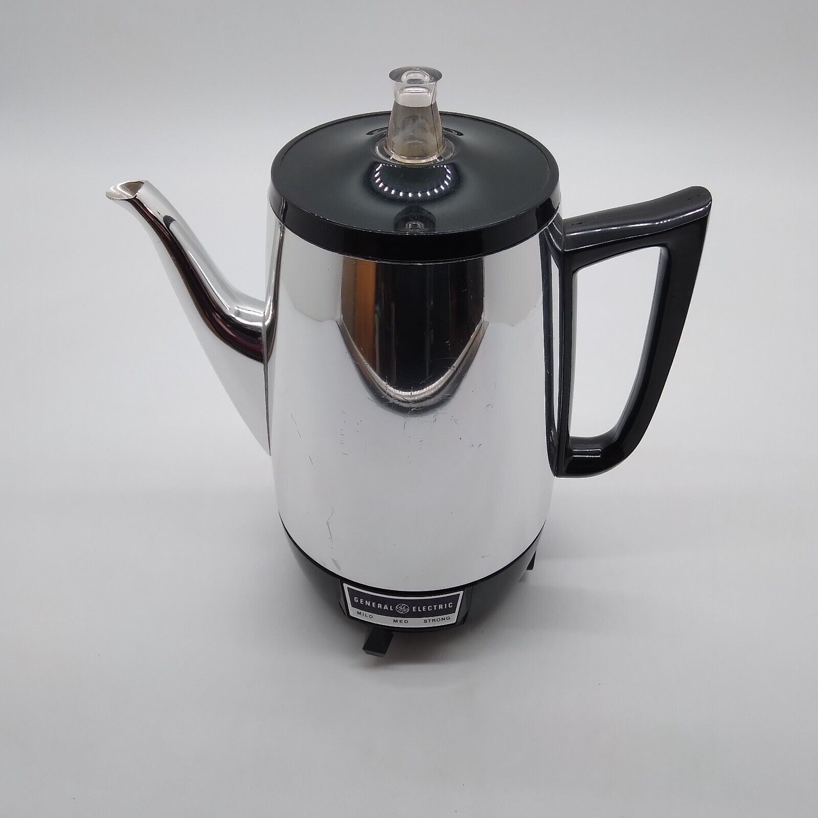 General Electric GE Electric Percolator Coffee Maker 8-Cup 473A NO CORD