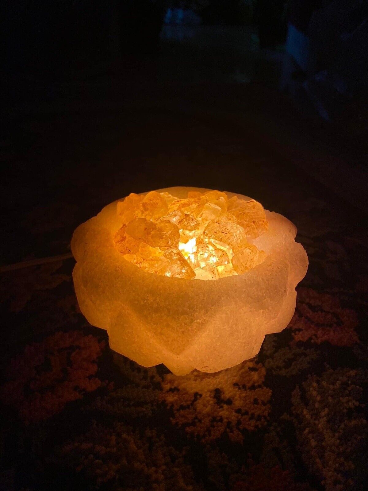 Buy a special gift for Mother’s Day.  Rock salt lamps made in Egypt handmade.