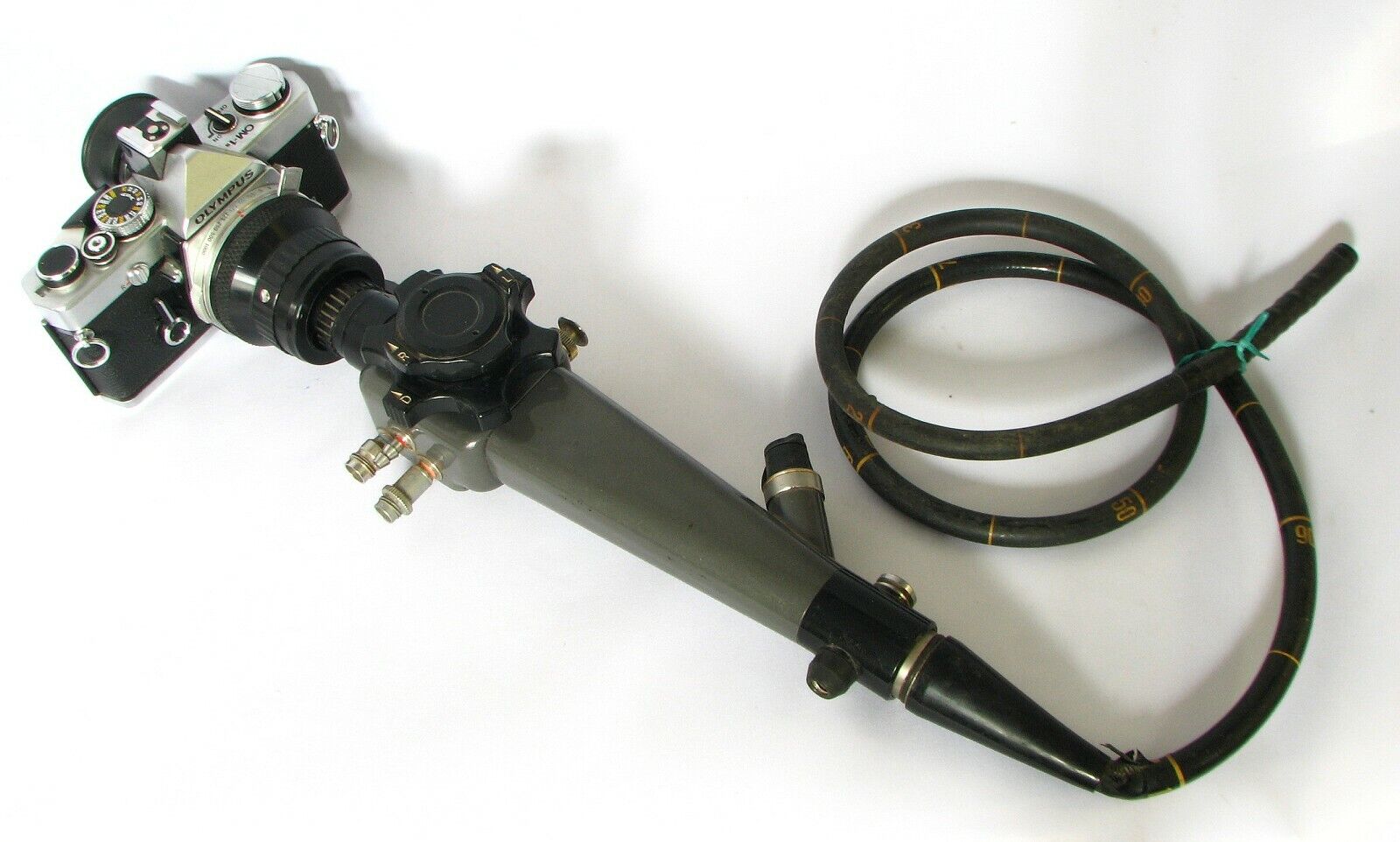 Olympus OM-1N Camera With Endoscope/Fiberscope Attachment,Medical Camera