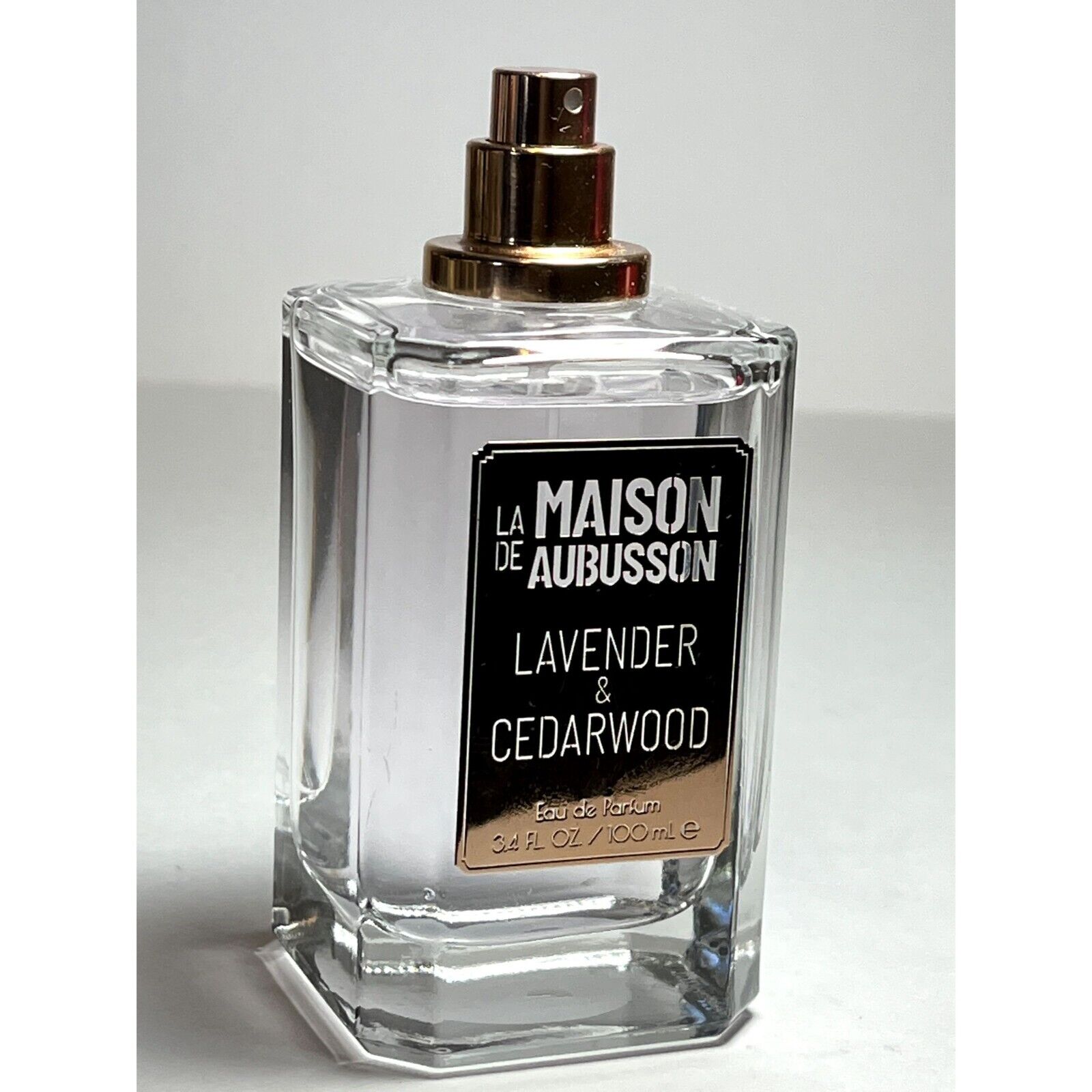 La Maison De Aubusson Lavender & Cedarwood Perfume Almost Full 3.4oz READ