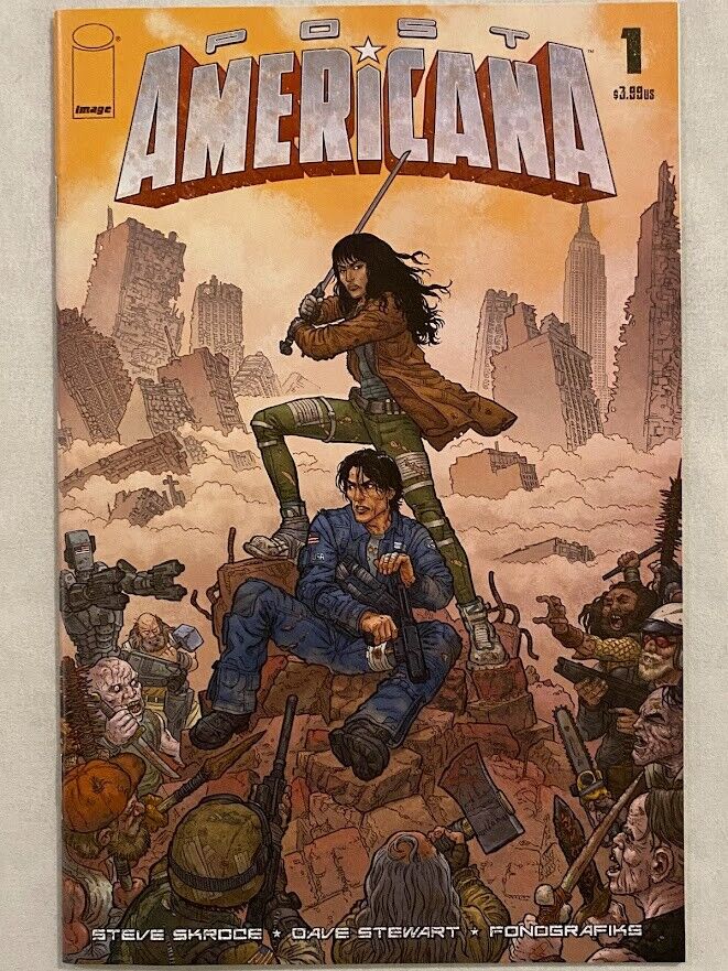 POST AMERICANA #1 COVER A 2020 IMAGE FIRST PRINT NM